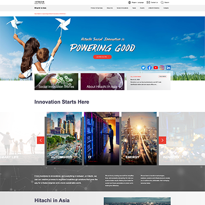 Hitachi - Web Development