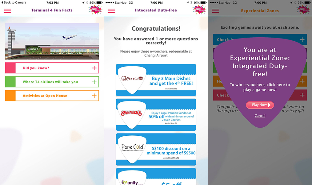 Mobile Application Development for Terminal 4 Openhouse